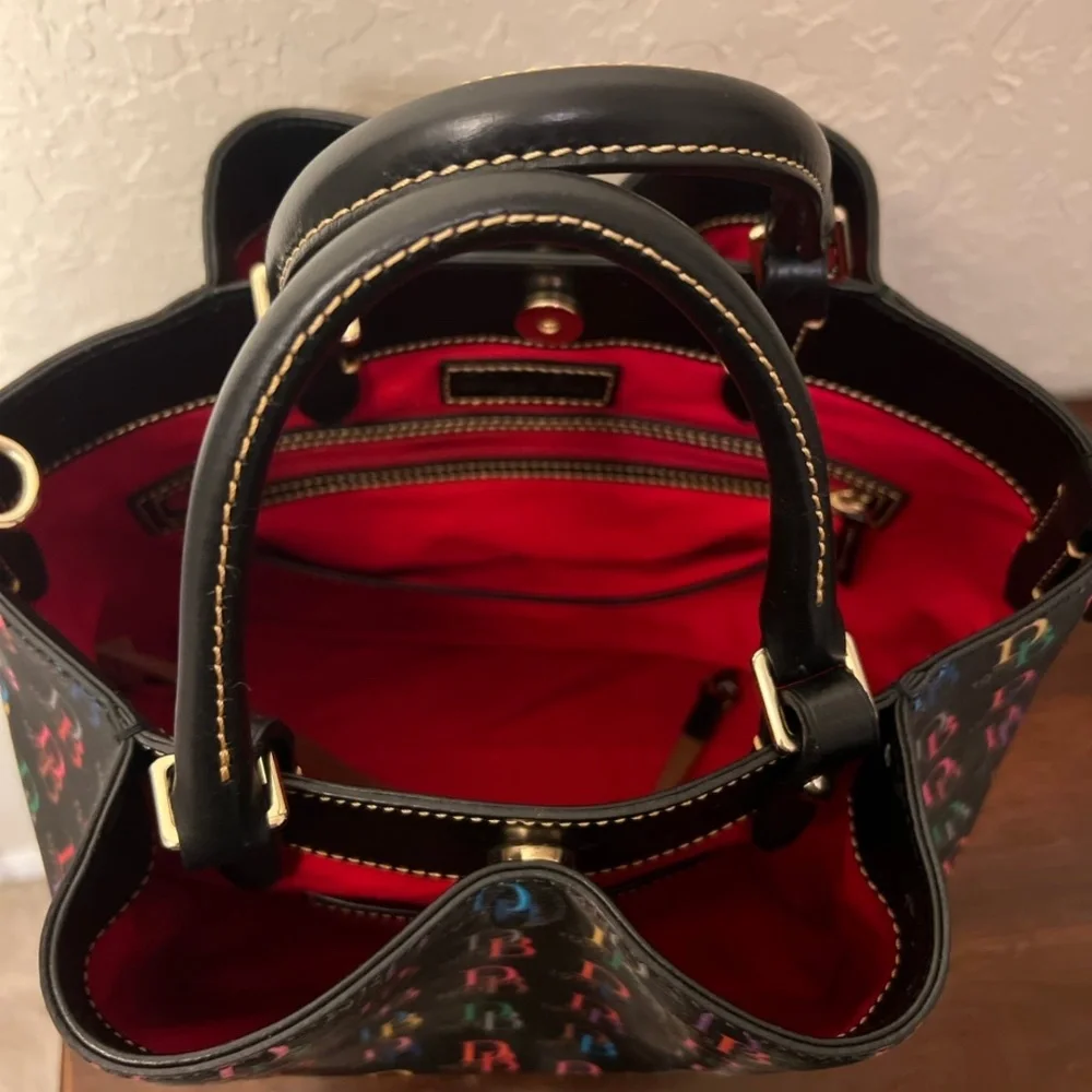 Dooney & Bourke Db75 Multi Brenna Satchel - Picture 7 of 12